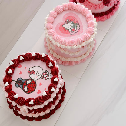 Valentines Day Bento Cakes